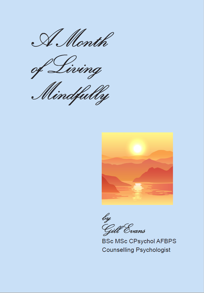 A Month of Living Mindfully book cover